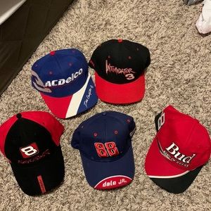 Dale Earnhardt jr/sr hat bundle